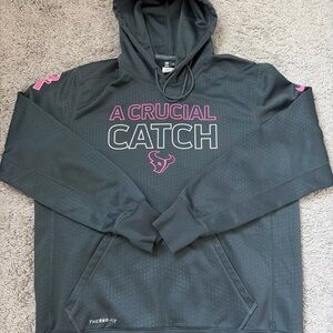 Houston Texans Men’s Large Gray Hoodie Sweater